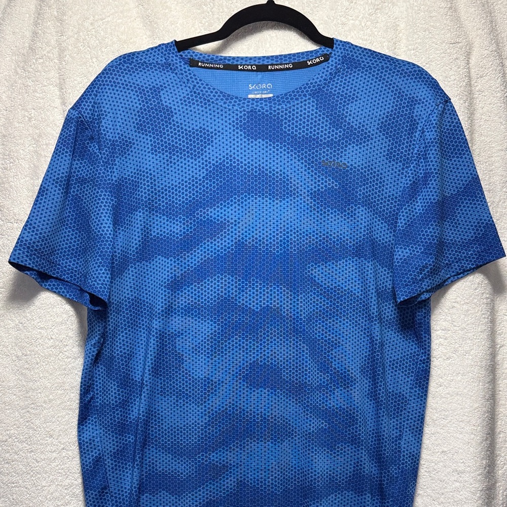 Blue Men's Running Shirt